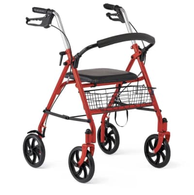 Folding Rollator Walker with 8" Wheels and Basket – photo 2 in Arnprior