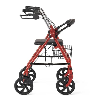 Folding Rollator Walker with 8" Wheels and Basket – photo 3 in Arnprior