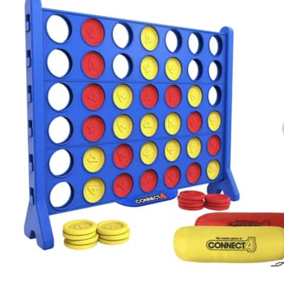 Giant Connect Four Yard Game – photo 3