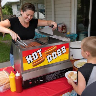 Hot Dog Steamer thumbnail Party-Event 1/2