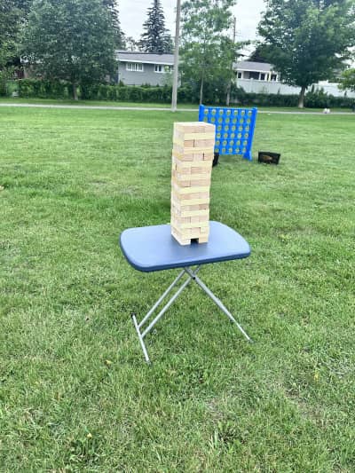Giant Jenga Yard Game Set – photo 3 in Richmond