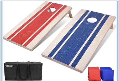 Cornhole Boards Bean Bag Toss Game Set for rent in Miami