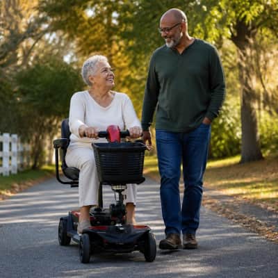 Pride Go Go Endurance Mobility Scooter thumbnail Medical-Accessories 1/5