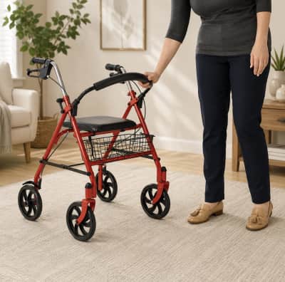 Folding Rollator Walker 8-Inch Wheels Basket for rent in Kanata