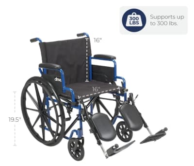 Foldable Wheelchair With Elevated Leg Rests – photo 3 in Kanata