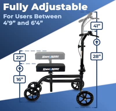 KneeRover Knee Walker Scooter Mobility Aid – photo 3 in Kanata