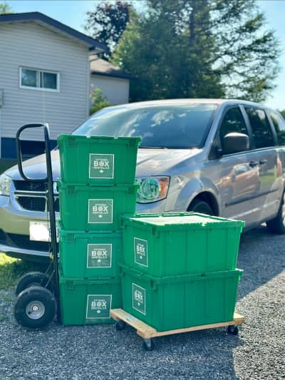 Studio Apartment Reusable Moving Boxes Rental - 15 boxes – photo 3