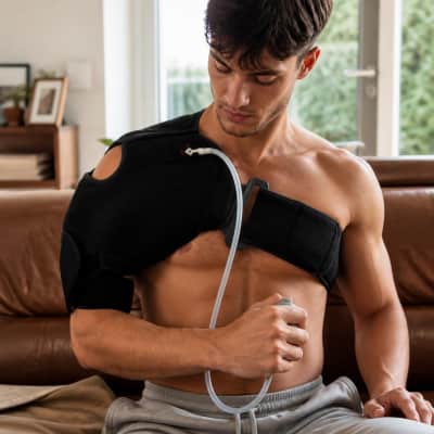 NatraCure Cold or Hot Shoulder Ice Pack Wrap thumbnail Medical-Accessories 1/6