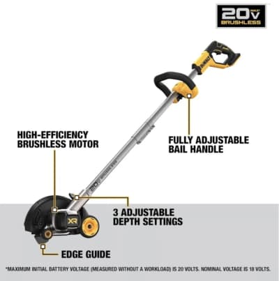 DeWalt Cordless Lawn Edger – photo 3 in Orléans