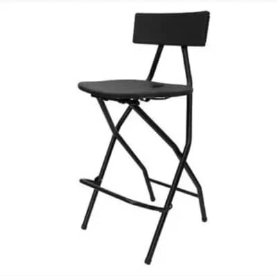 Black Folding Bar Height Chair for rent in Kanata