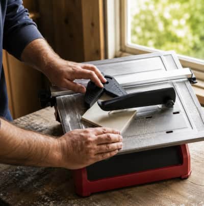 7-inch Wet Tile Saw Tabletop Ceramic Cutter for rent in Orléans