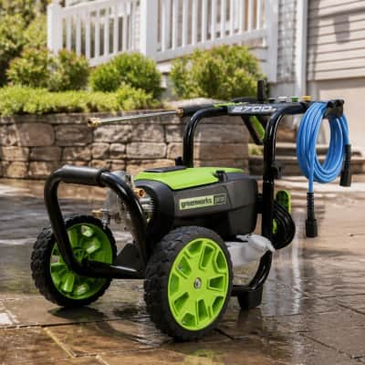 Greenworks Pro 2700 PSI Electric Pressure Washer thumbnail Equipment-Tools 1/2