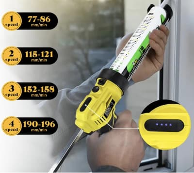 Cordless 20V Caulking Gun Adjustable Speed – photo 2 in Orléans