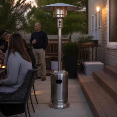 Stainless Steel Propane Patio Heater thumbnail Party-Event 1/5