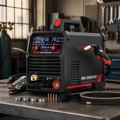 YESWELDER MIG-205DS PRO 200A Multi-Process Welder thumbnail Equipment-Tools 1/3