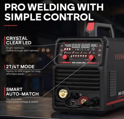 YESWELDER MIG-205DS PRO 200A Multi-Process Welder – photo 2 in Ottawa