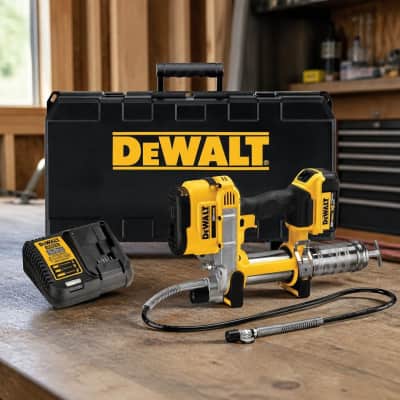Dewalt 20v Max* Cordless Grease Gun thumbnail Equipment-Tools 1/6