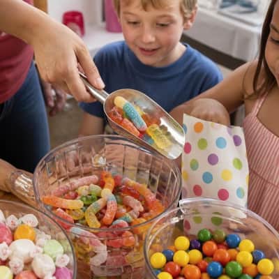  Scoop Ice / Snack Stainless Steel thumbnail Party-Event 2/5