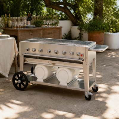 4 Ft Propane Commercial Grade BBQ thumbnail Party-Event 4/5