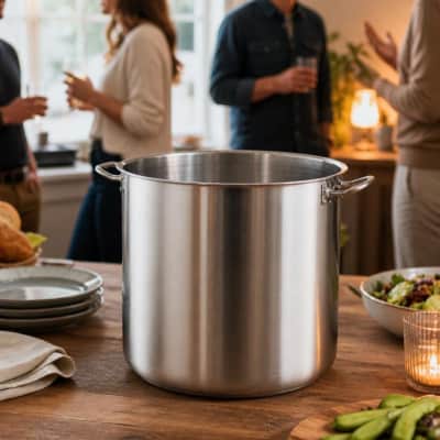 60 Qt Cooking / Stock Pot Stainless Steel thumbnail Party-Event 2/4