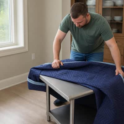 Heavy-Duty Furniture Moving Blanket 40 x 72 thumbnail Moving 1/6