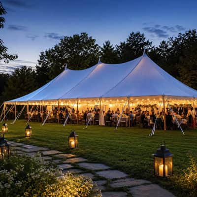 30' x 80' Pole Tent - ( Installed ) – $650.00/day Rental in Orléans ...