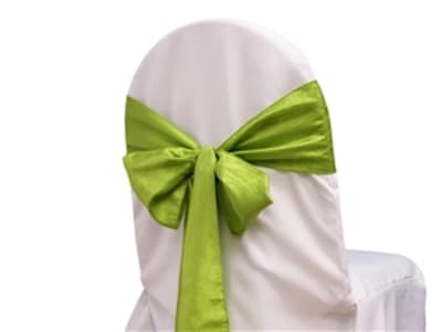 Chair Sash - Teffeta Crinkle - Sage Green