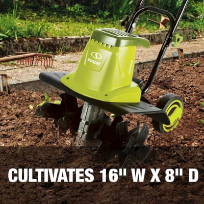 16-inch 13.5-amp Electric Garden Tiller / Cultivator