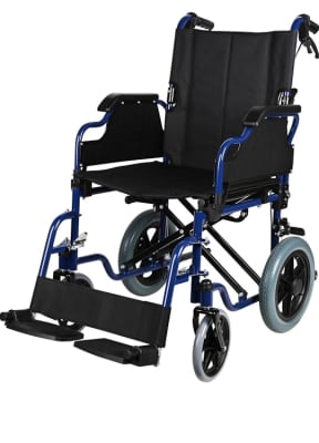Foldable Wheelchair With Hand Brakes