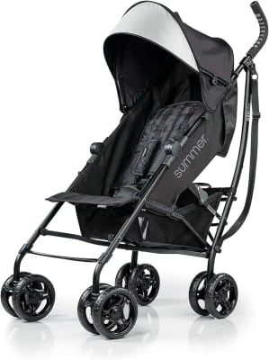 Durable Stroller with 5 point harness
