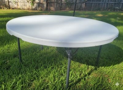 60-Inch Round Table Rental – Stone-Mountain Events