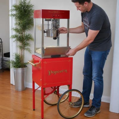 Antique Popcorn Cart Rental in Orléans