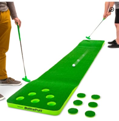 11ft Putting Game - 2 Putters and 2 Golf Balls