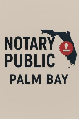Notary Home Service in Palm Bay, Florida