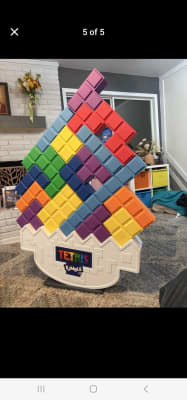 Giant Tetris Tumble Game Rental – Fort-Worth Fun