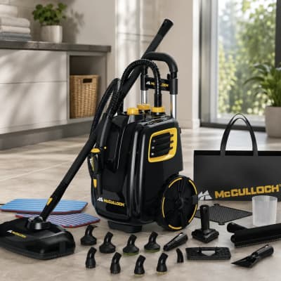 McCulloch Multi-Purpose Steam Cleaner Kit