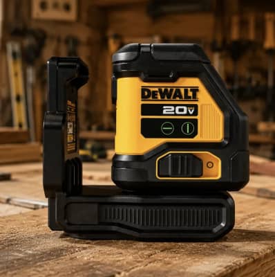 DEWALT 20V Green Cross-Line Laser Level