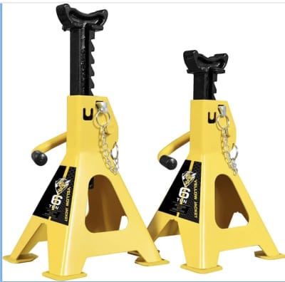 6-Ton Double-Locking Heavy-Duty Jack Stands