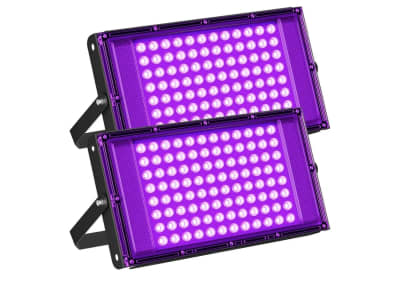 Black / Purple LED Flood Light