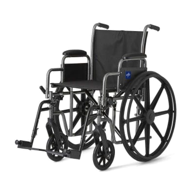 Foldable Manual Wheelchair with Brakes
