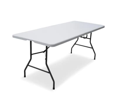 6-Foot Heavy-Duty Folding Banquet Table