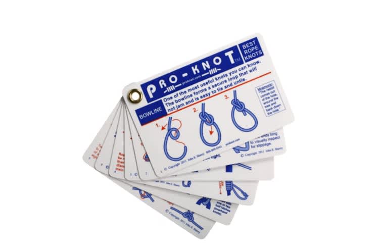 Pro-Knot Outdoor Knot Tying Instruction Cards for rent in Broomall