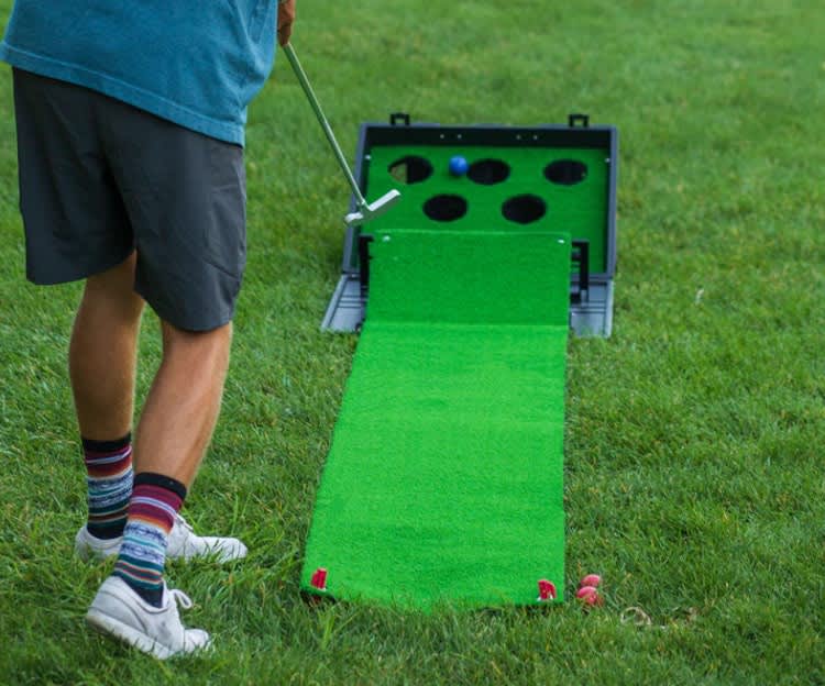 Putter Pong Putting Game with Putter and Golf Mat – photo 9 in Broomall