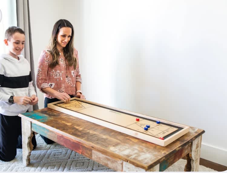 Curling and Shuffleboard 2 in 1 Table Top Game – photo 9 in Broomall