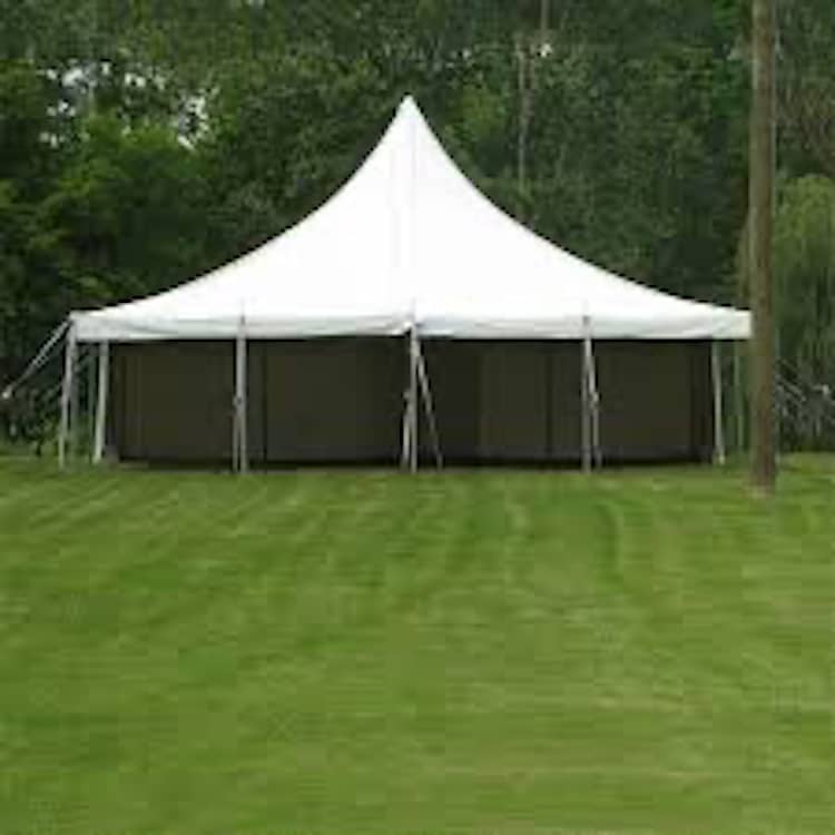 40’ x 40’ Pole Tent Rental w/walls - Installed – photo 2 in Ottawa
