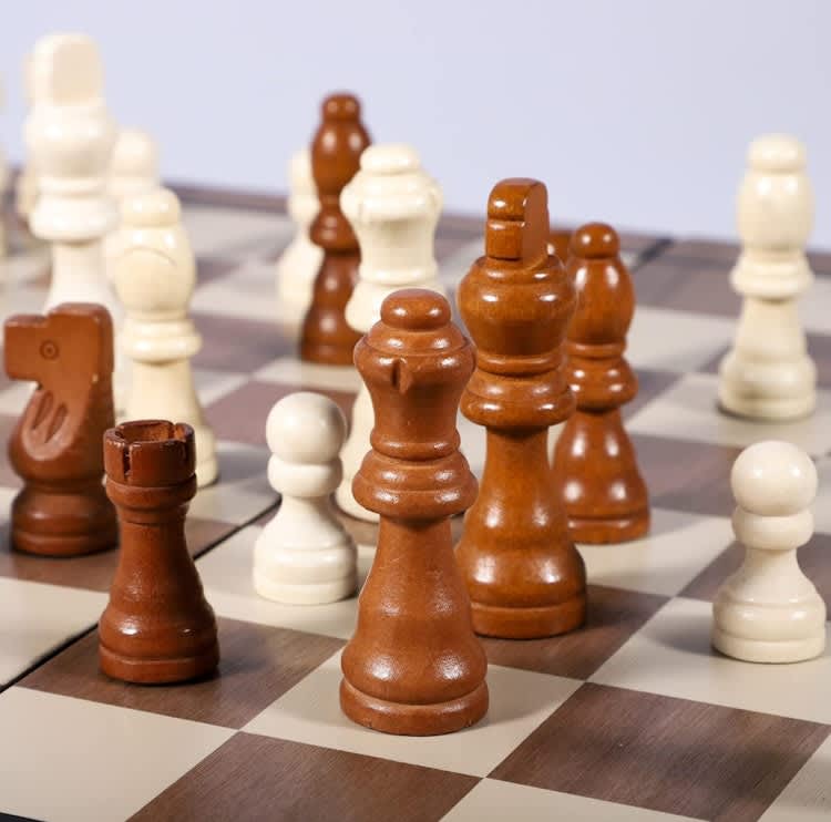 Anzid 15” Chess and Checkers 2-in-1 Board Set – photo 6 in Broomall