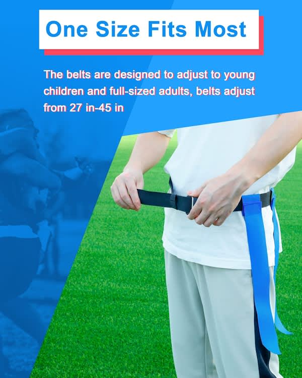 Flag Football Belts, 14 Player Adjustable Flag Football Set – photo 4 in Kanata