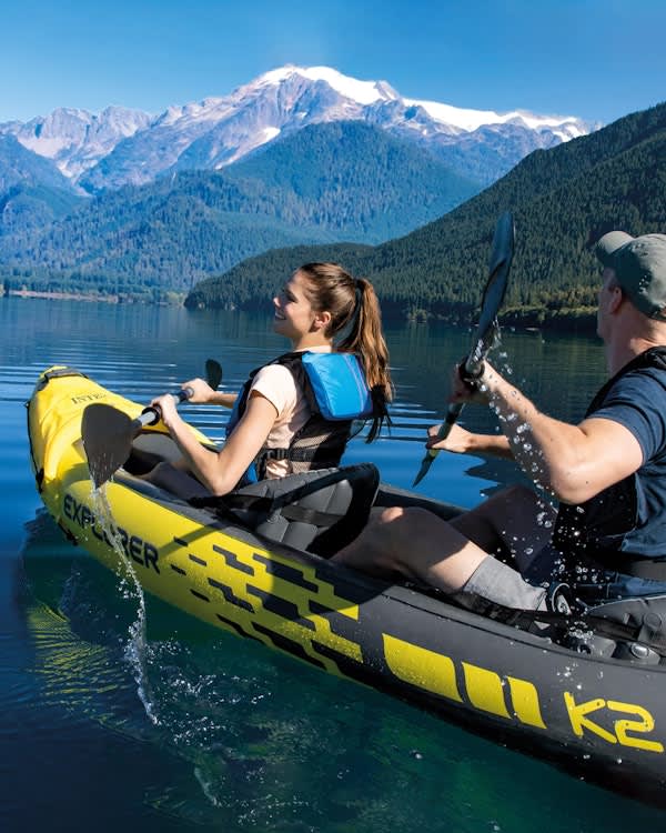 2 Person Inflatable Kayak Set with Aluminum Oars – photo 7 in Kanata