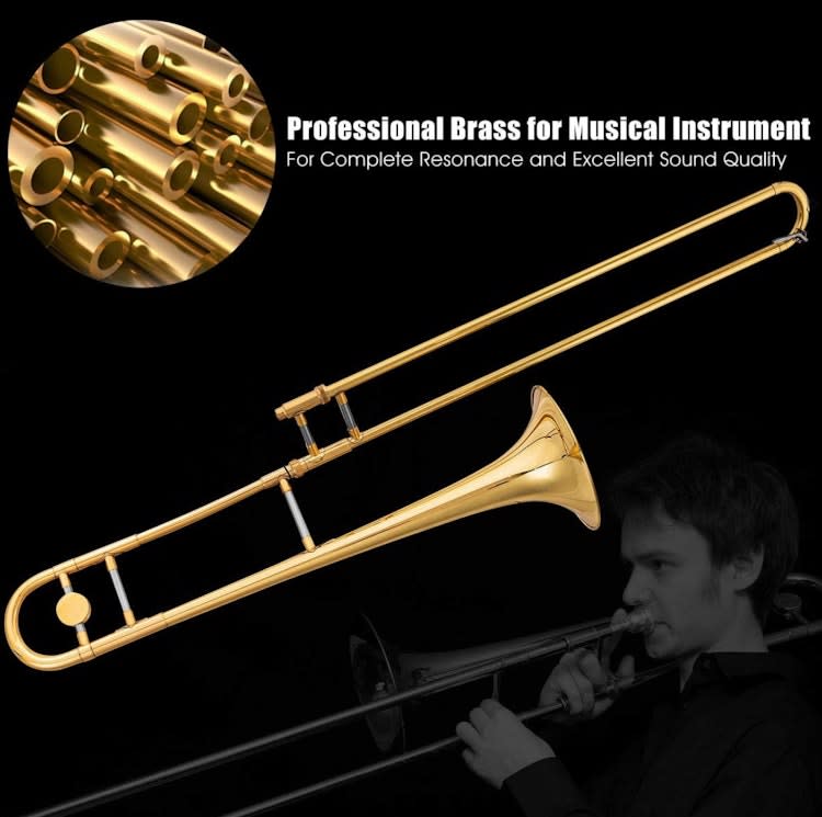 Costzon B Flat Tenor Slide Trombone Brass for rent in Kanata