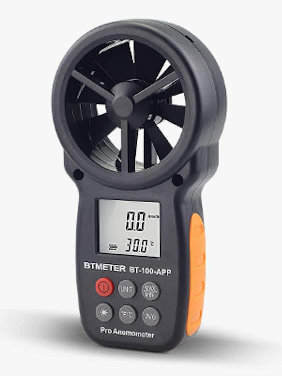 Portable Wind Speed Gauge Meter BT-100 Anemometer – photo 2 in Ottawa